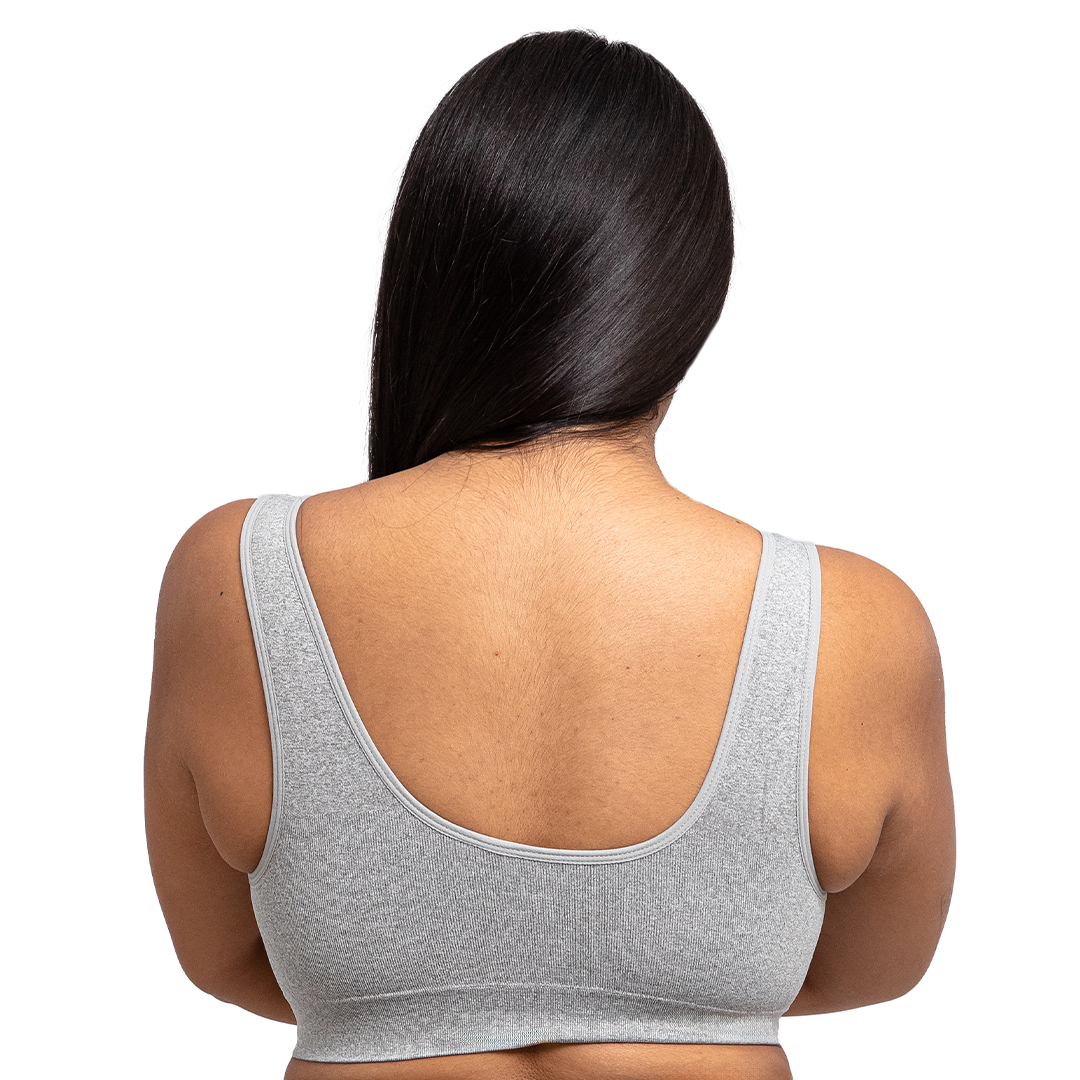 Top seamless jaspeado con pads removibles 4994 Carnival