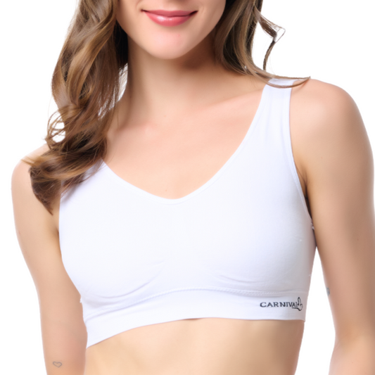 Top de microfibra seamless con pads removibles 4994 Carnival