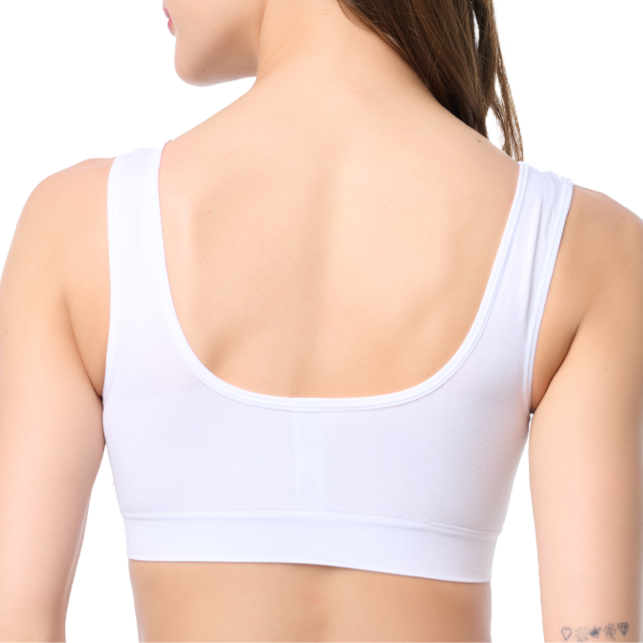 Top de microfibra seamless con pads removibles 4994 Carnival