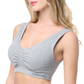 Top de microfibra seamless jaspeado con pads removibles 4994 Carnival