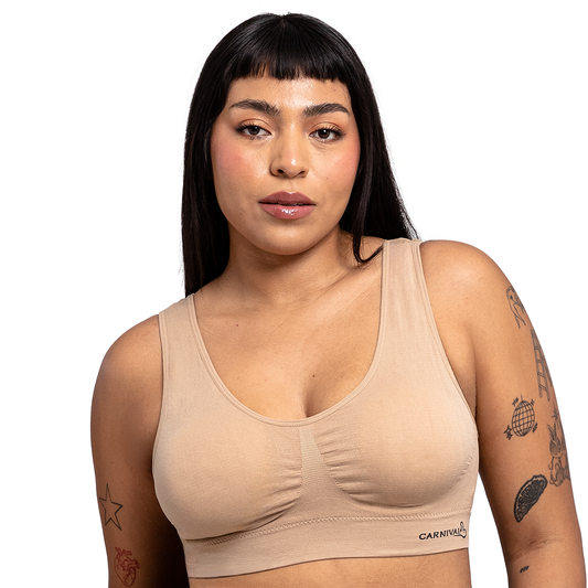 Top de microfibra seamless con pads removibles 5350 Carnival