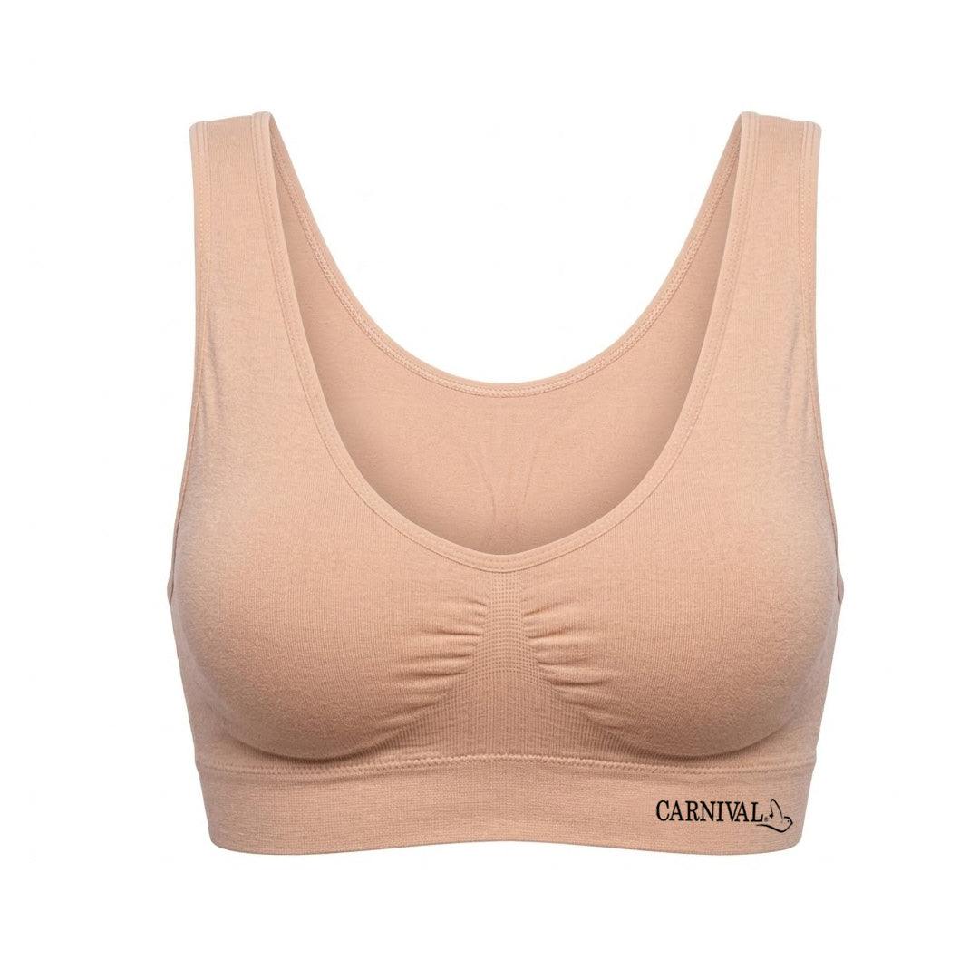 Top de microfibra seamless con pads removibles 5350 Carnival