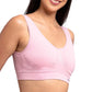 Top seamless con almohadillas removibles  rosa 5360 Carnival.
