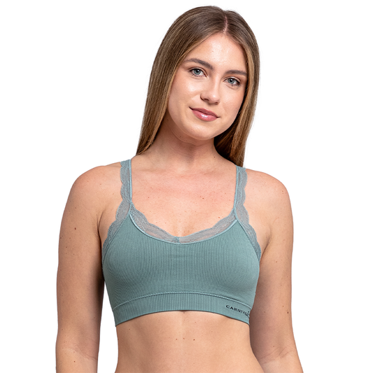Top seamless con detalles de encaje  5363 Carnival