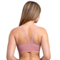 Top rosa seamless con detalles de encaje  5363 Carnival