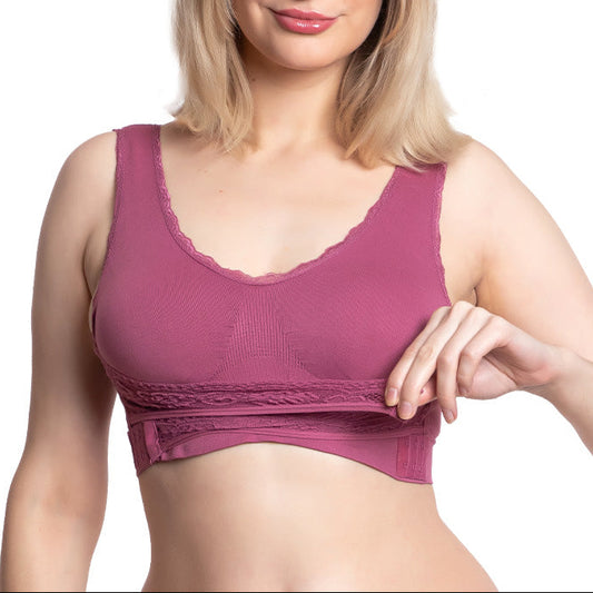Set de 2 tops seamless con detalles de encaje 5407 Carnival Fashion Carnival