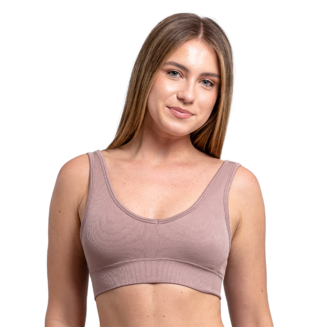 Top seamless malva con pads removibles  5803 Carnival