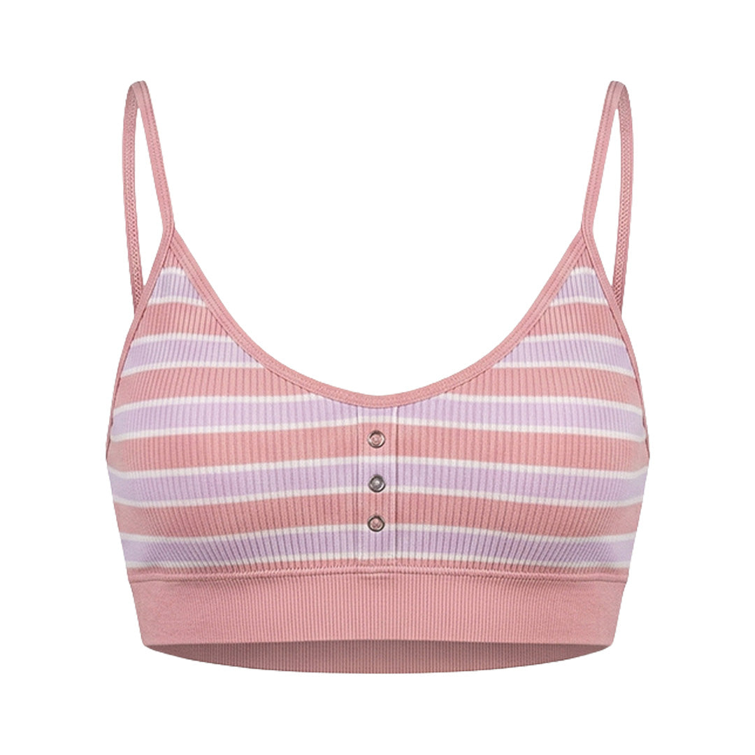 Top rosa con tirantes ajustables y pads removibles 5806 Carnival