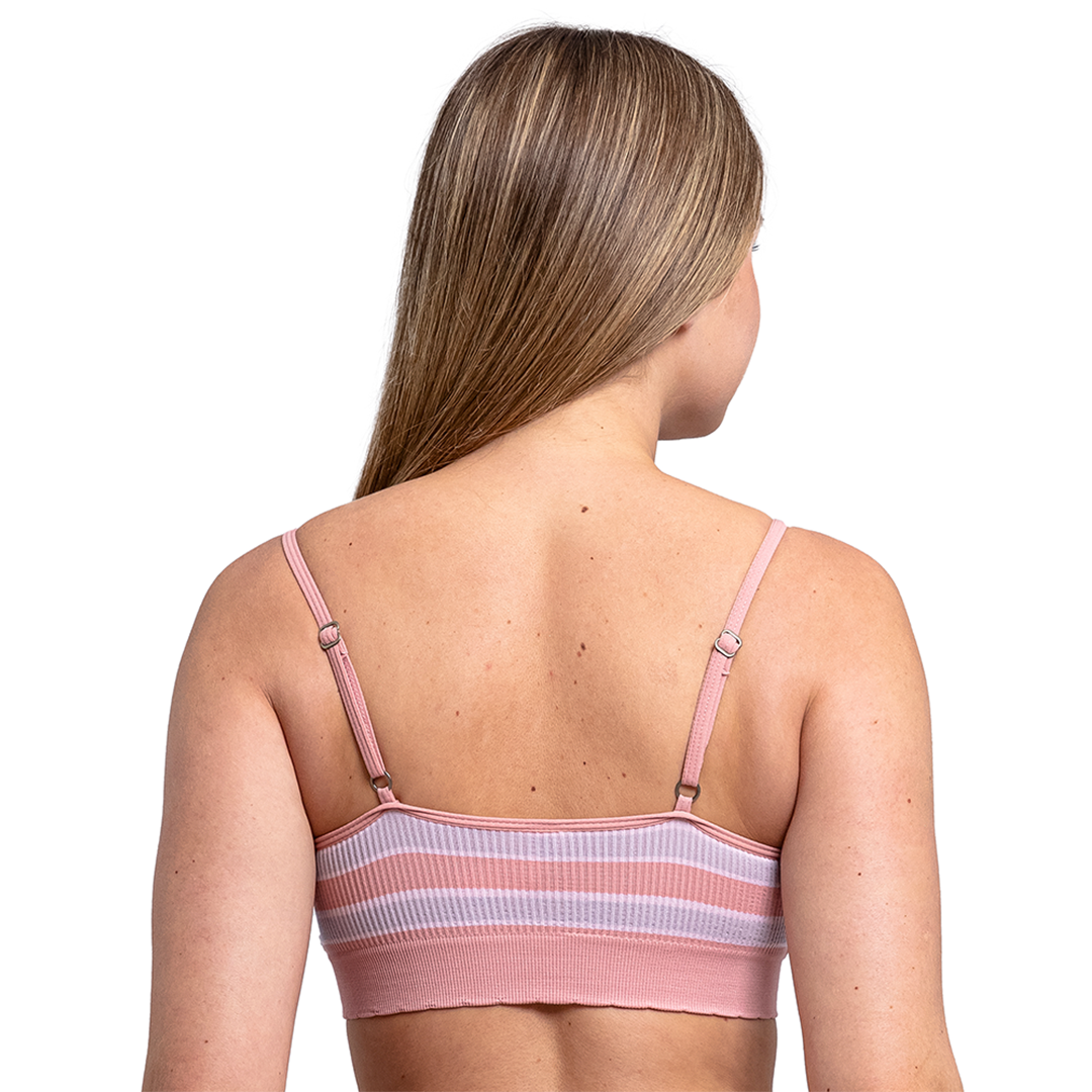 Top rosa con tirantes ajustables y pads removibles 5806 Carnival