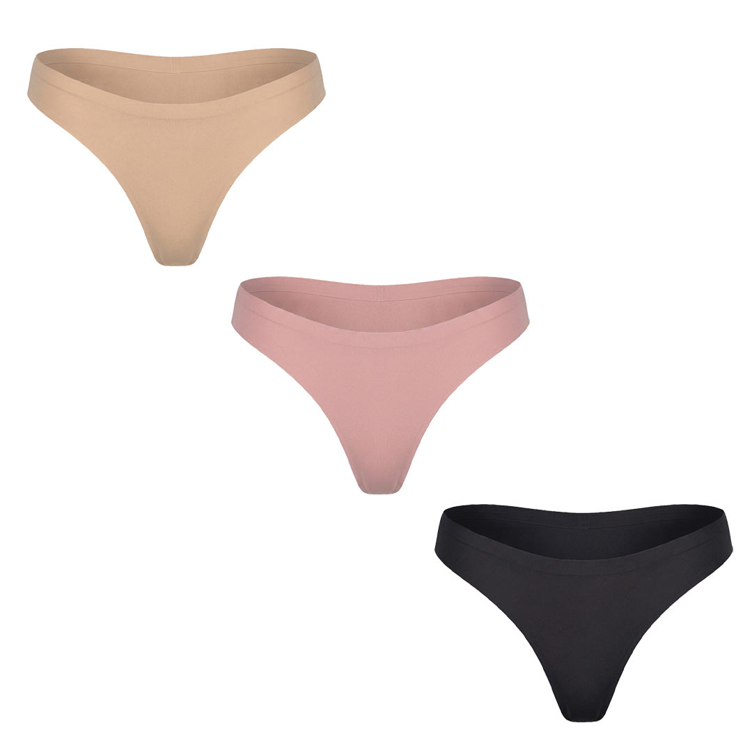 3 pack tanga de corte láser 65138 Carnival