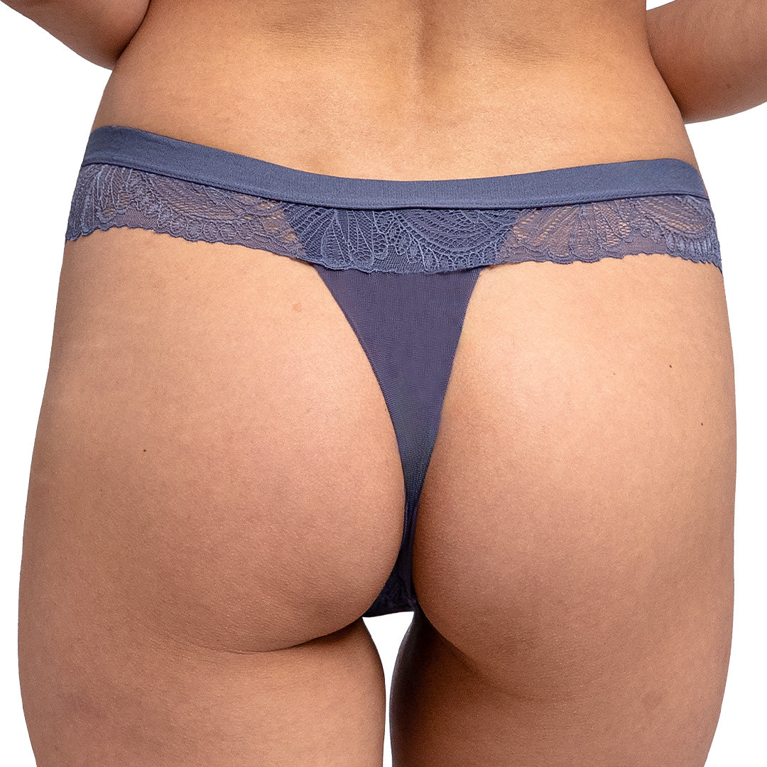 Tanga con detalles de encaje 65148L Lady Carnival