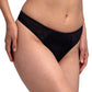 Tanga negra con detalles de mesh 65166 Carnival