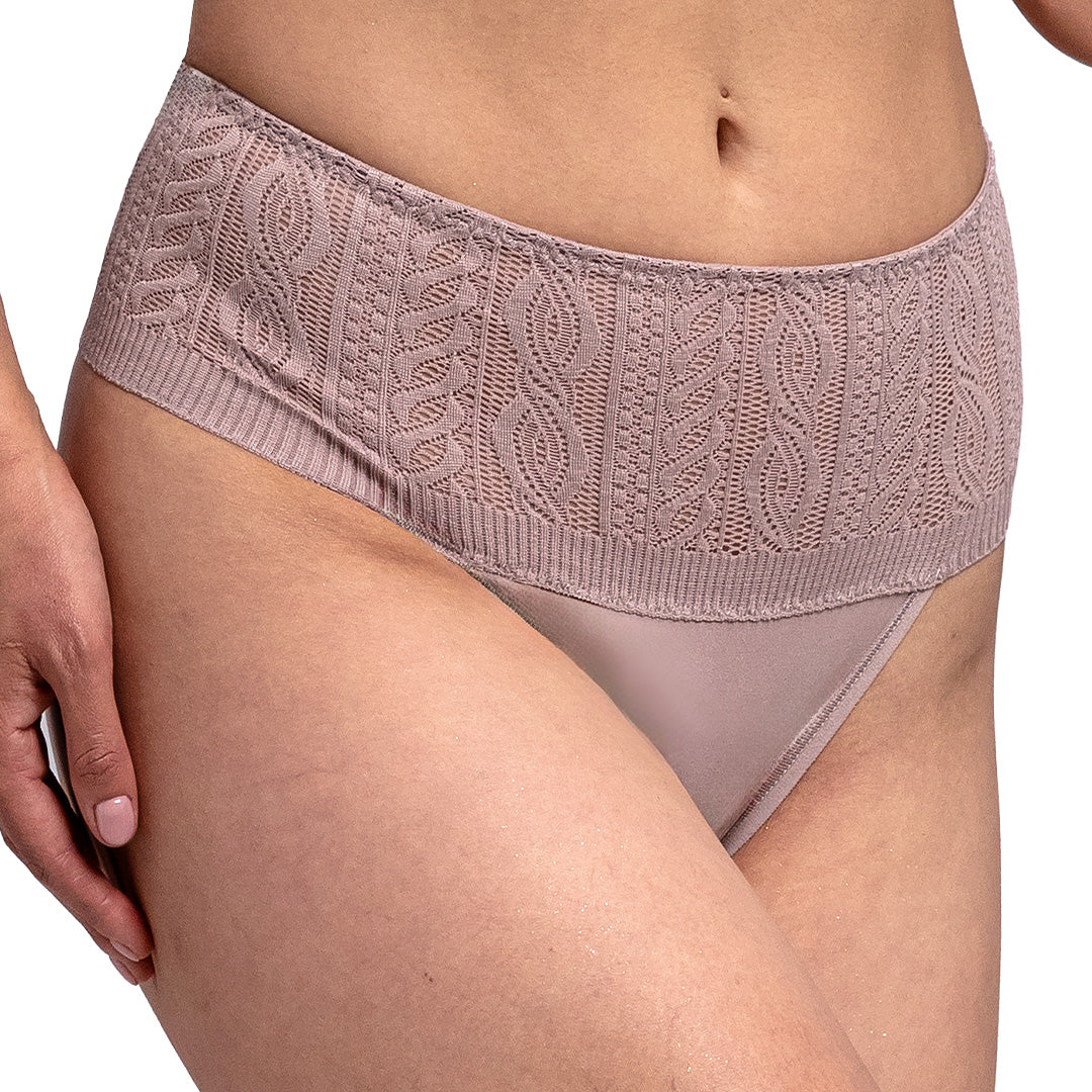 Tanga con detalles de encaje 65304F Fashion