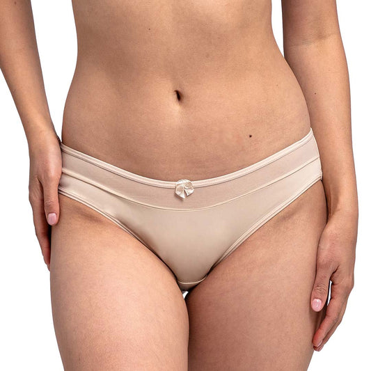 Panty básica con detalle de mesh  72072 Carnival