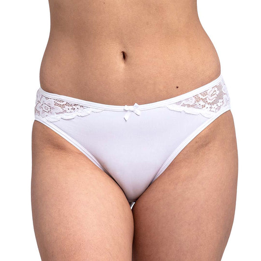 Panty básica con detalles de encaje 72895 Carnival