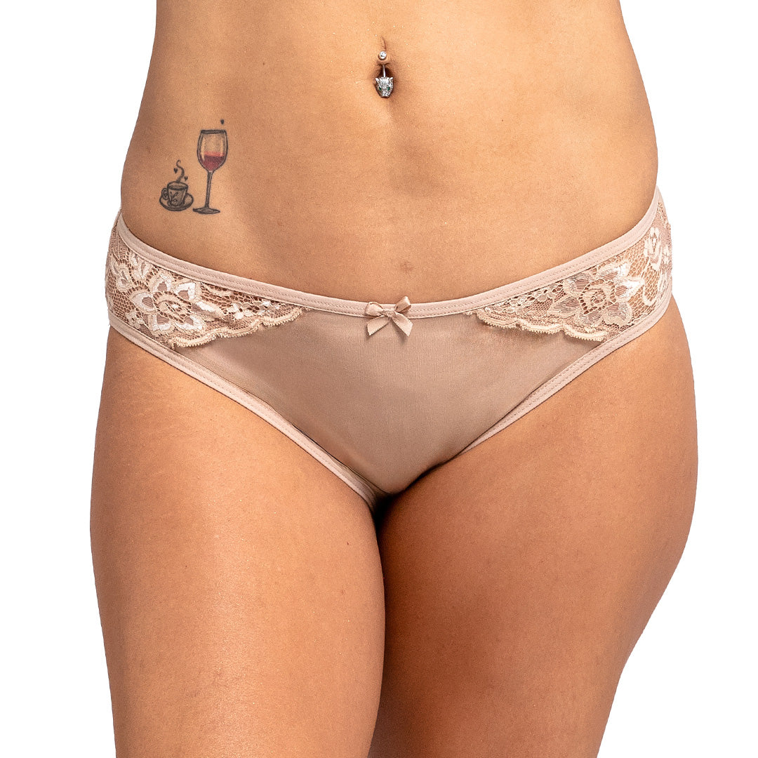 Panty básica con detalles de encaje  72895 Carnival