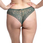 Panty coordinable verde con detalle de encaje 74030 Carnival Carnival