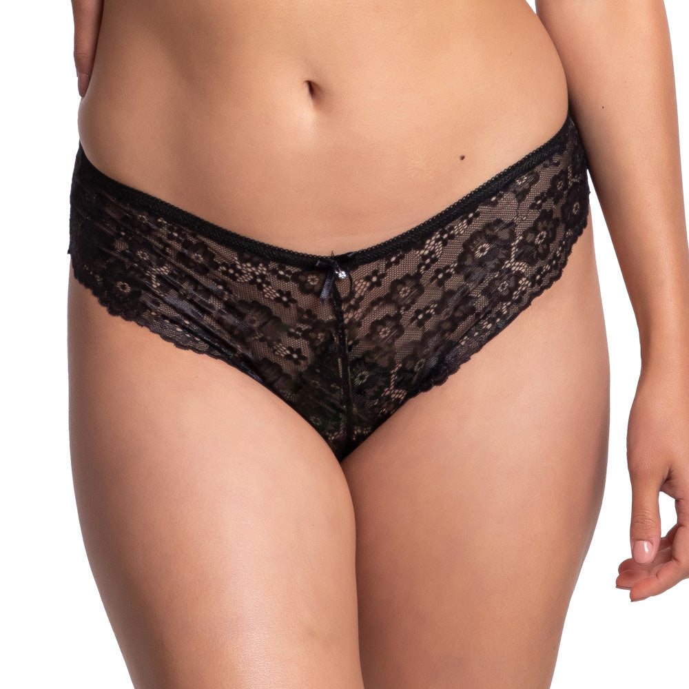 Panty coordinable con encaje 74320 Lady Carnival