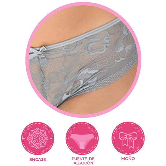 Pantie coordinable con detalles de encaje 74386 Carnival Carnival