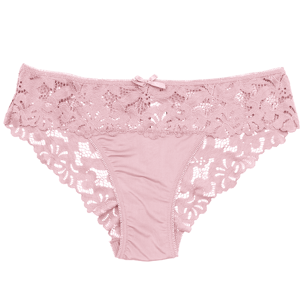 Panty coordinable hipster de encaje rosa 74387 Carnival