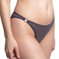 Coordinating gray panty with transparencies 74394 Carnival