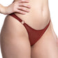 Coordinating wine-colored panty with transparencies 74394 Carnival
