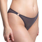 Panty coordinable gris con transparencias 74394 Carnival Carnival