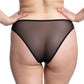 Black panty coordinated with transparencies 74394 Carnival