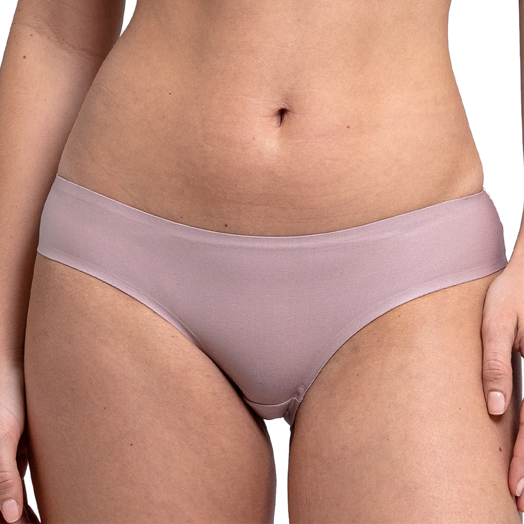 Panty básica malva corte láser 74474 Carnival