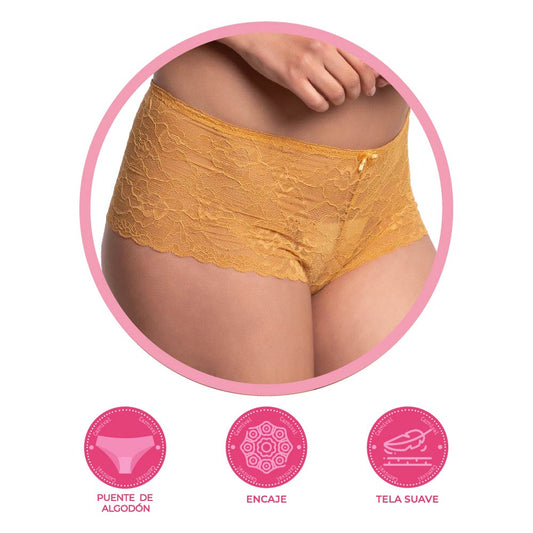 Bóxer coordinable con encaje 74512 Carnival Carnival