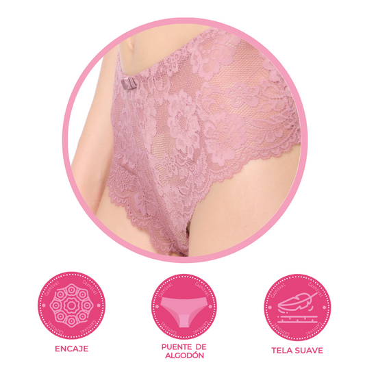 Bóxer coordinable con encaje 114677 Lady Carnival Carnival