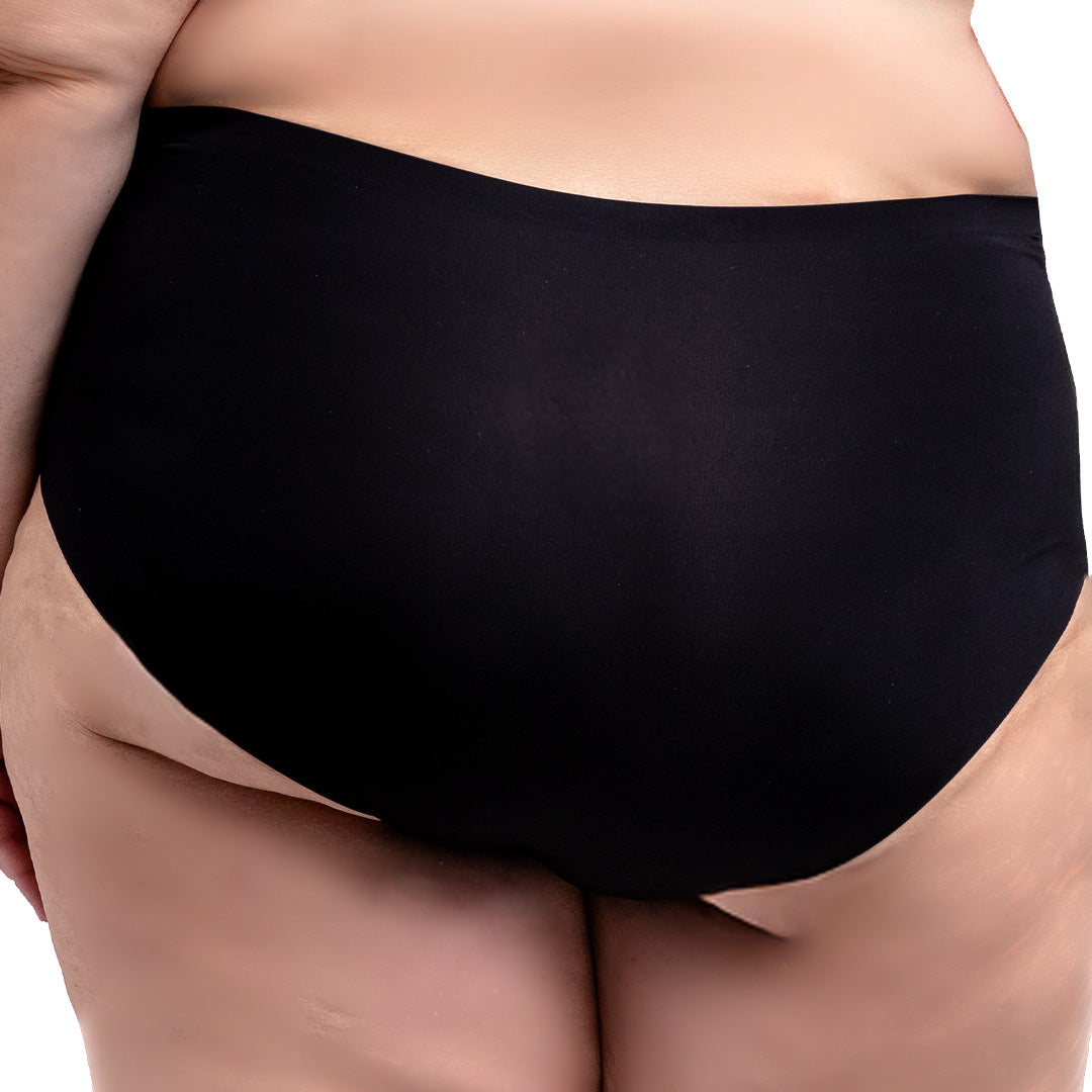 Panty básica negra talla extra 74727L Lady Carnival