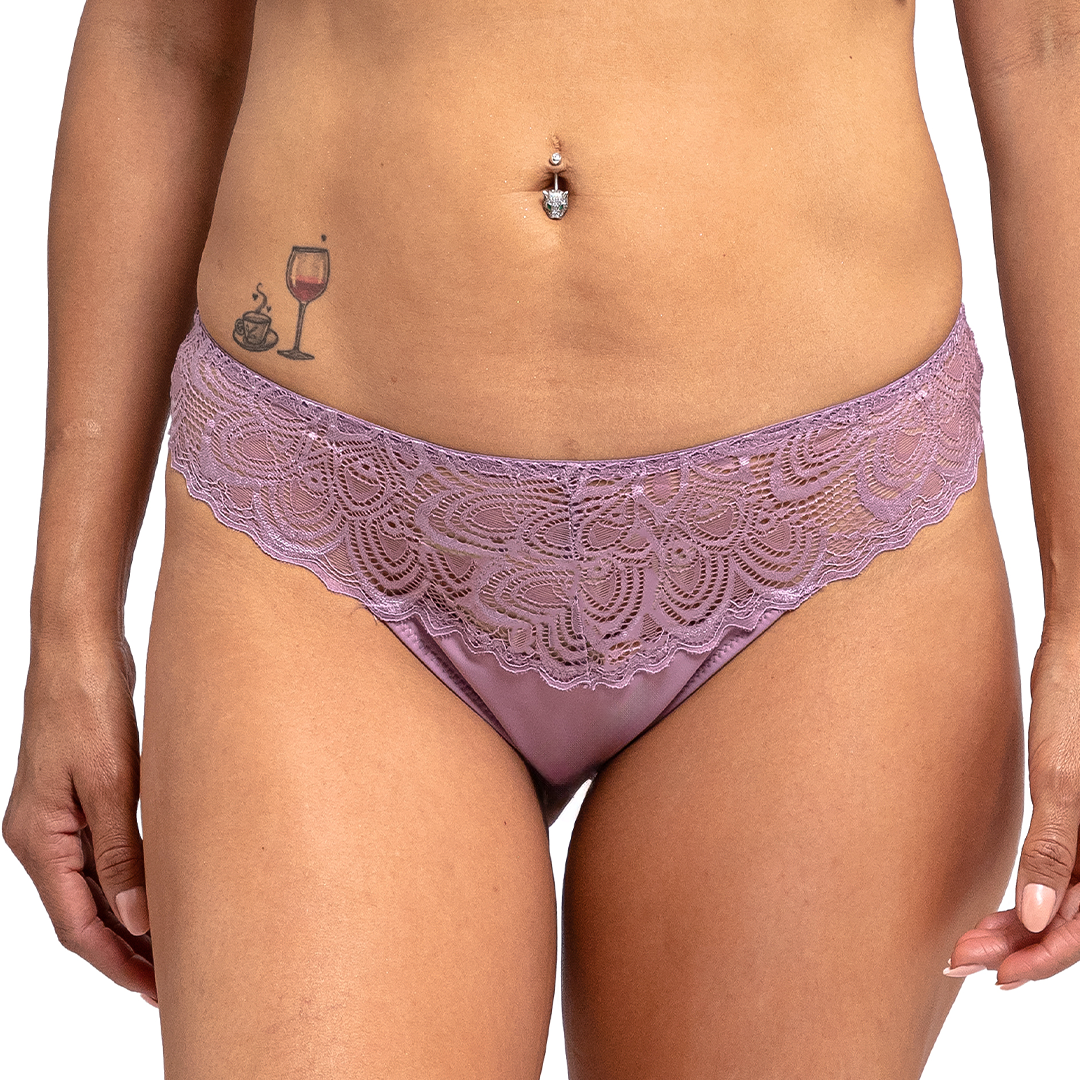 Panty coordinable con detalles de encaje 74805 Lady Carnival