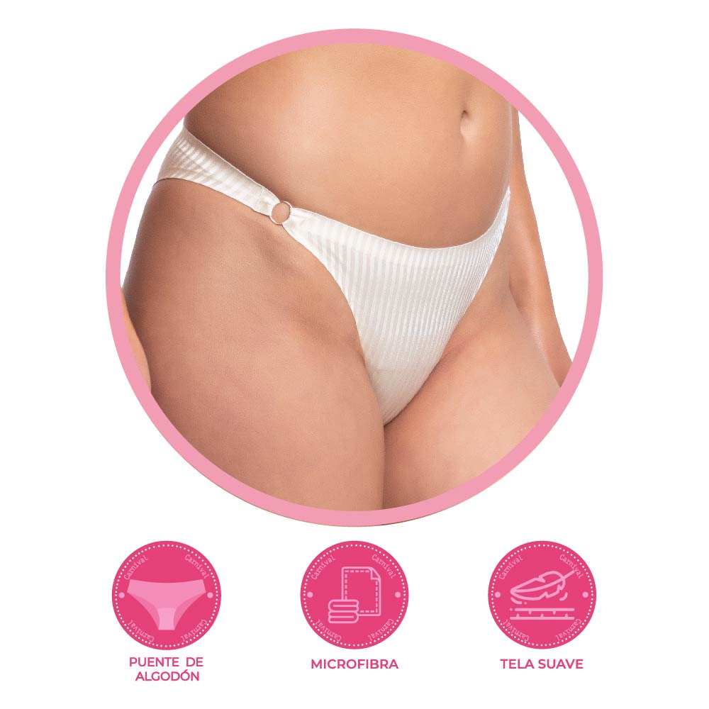 Panty coordinable de corte láser 74864 Lady Carnival Carnival