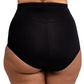 Pantaleta negra con control abdominal 74871 Carnival