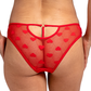 Panty de mesh con corazones 74979F Fashion
