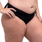 Panty básica negra corte láser 74982 Carnival