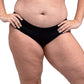 Panty básica negra corte láser 74982 Carnival