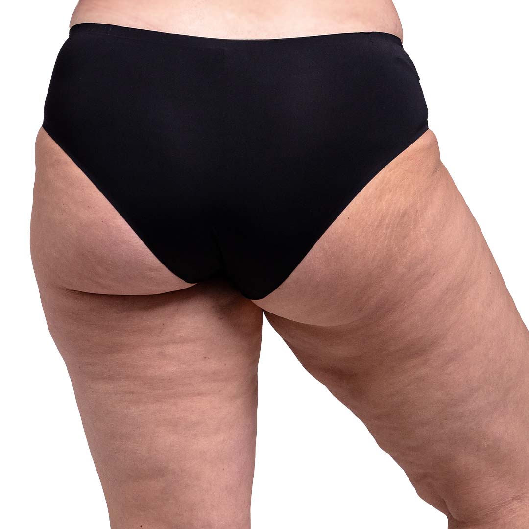 Panty básica negra corte láser 74982 Carnival