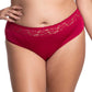 Panty  coordinable talla extra con detalle de encaje  74983 Lady Carnival