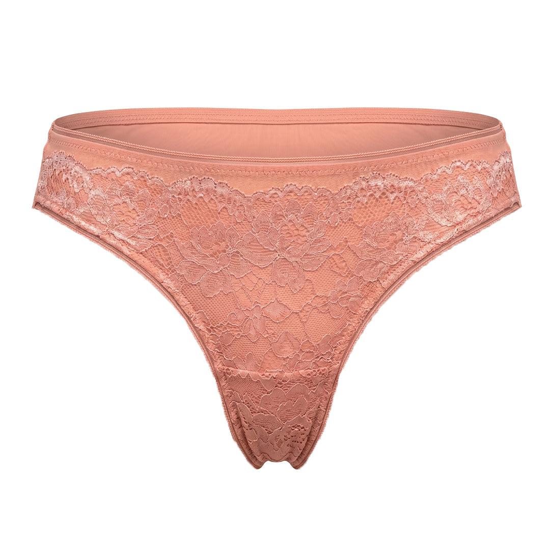 Tanga con detalles de encaje 75053L Lady Carnival