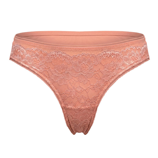 Tanga con detalles de encaje 75053L Lady Carnival