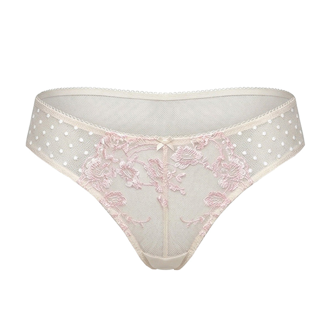 Panty de mesh y encaje 75094L Lady Carnival