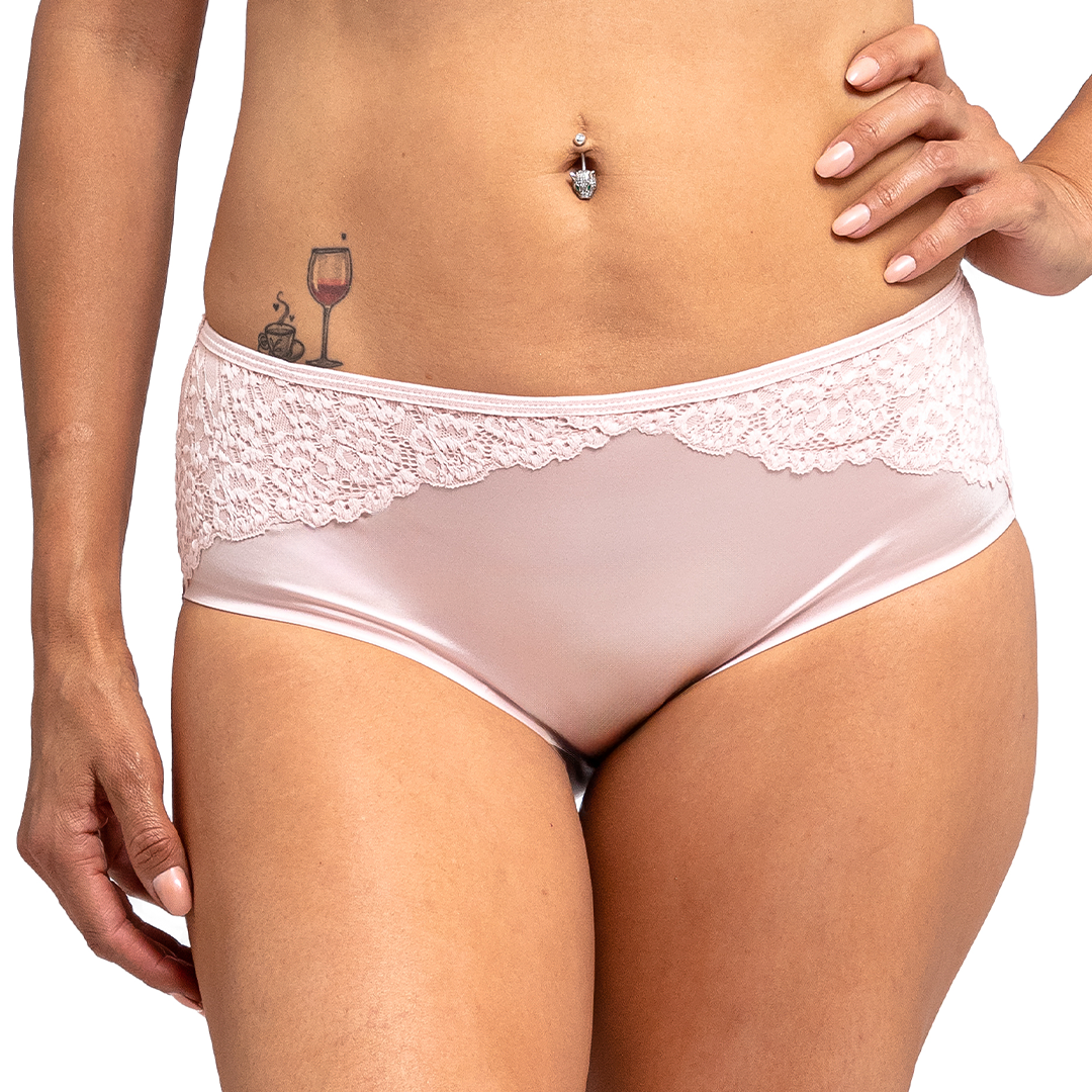 Panty satinada de corte láser 75095 Lady Carnival