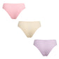 3 pack de panty acanalada 75140 Carnival