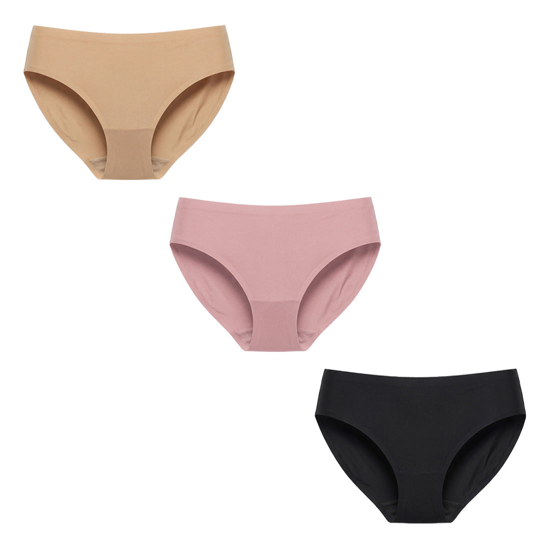 3 pack de panty de corte láser 75162 Carnival