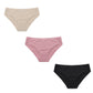3 pack de panty de corte láser 75162 Carnival