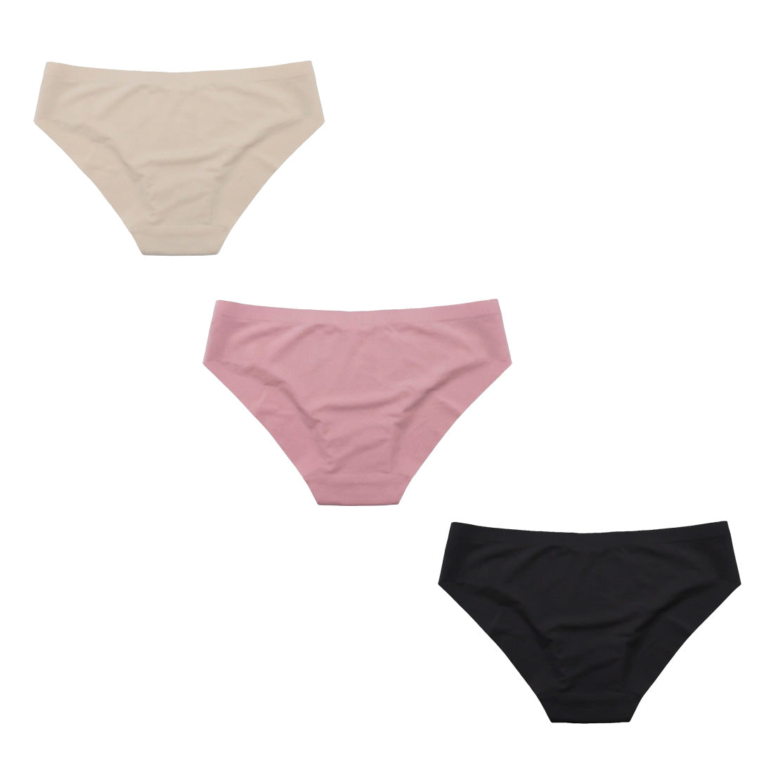 3 pack de panty de corte láser 75162 Carnival