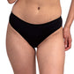 Panty básica negra corte láser 75194F Fashion