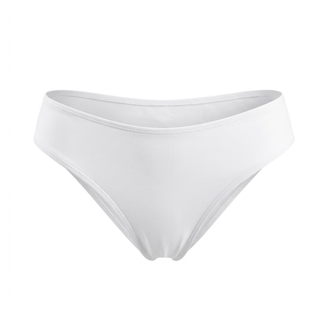 Panty básica blanca corte láser 75194F Fashion
